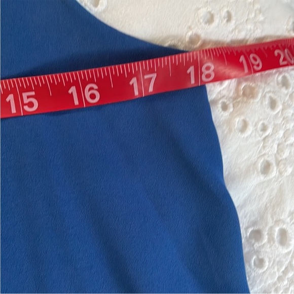 Lilly Pulitzer reversible blouse. Fun elephant print. Dimensions included in pic - Picture 8 of 8